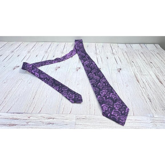 Serica mens necktie 100% silk mad in italy tie - Picture 8 of 8